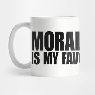 morally grey is my fav color shirt, Booktok shirt, Bookish Merch Mug